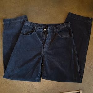 J. Galt Black Corduroy Pants